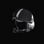 3d pilot helmet