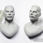 Freddy Mercury 3D printed